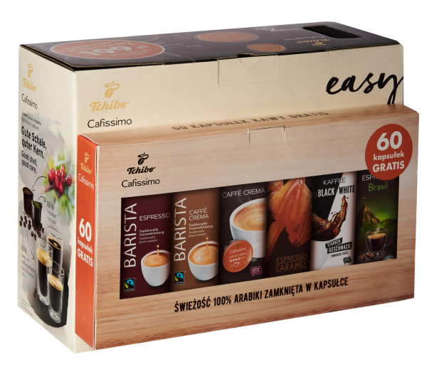 Tchibo CAFISSIMO EASY BLACK + 60 KAPSUŁEK - 1380679 - zdjęcie 9